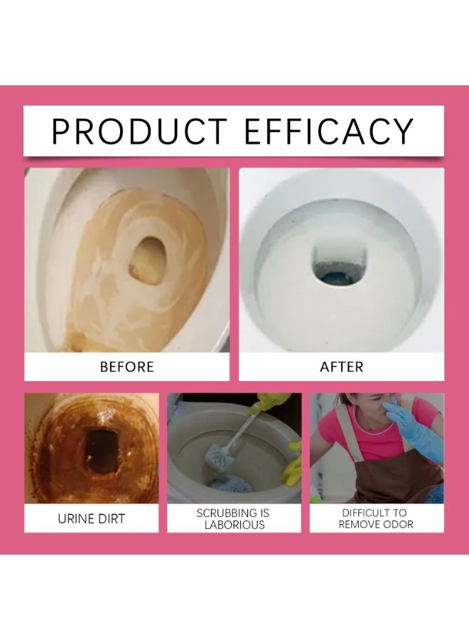 JUE-FISH Jue Fish Toilet Deodorizer and Cleaner Tablets, Pack of 12, Powerful Fast Dissolving Formula, Cleans Toilet Bowl Thoroughly, Eliminates Bad Odors, Maintains Daily Bathroom Cleanliness - Image 3